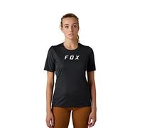 FOX Racing - Women's Ranger S/S Jersey Foxhead - Maglietta da ciclismo S nero
