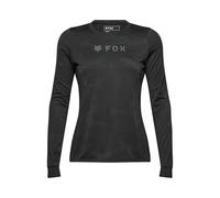 Fox Racing W Ranger Tru Dri LS Jersey Athletic Donna, Nero, XL