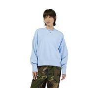 Fox Racing W Wordmark Ov Fleece Crew Pile, Blu di Cachemire, S Donna