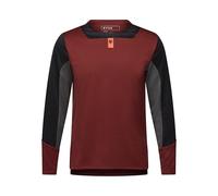 Fox Racing Youth Defend - Maglia a Maniche Lunghe per Mountain Bike, Colore: ruggine, Ruggine, L