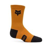 Fox Racing Yth 6" Ranger Crew Sock Calzini, Caramello, L Bambini e Ragazzi