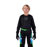 FOX 180 Blackout 2023 Maglia Motocross Giovanile, nero, taglia M