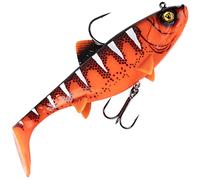 Fox Rage Replicant Wobble 7,5 cm 10 g - 2 pesci di gomma, colore: Red Wake UV