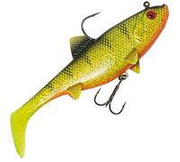 Fox Rage Replicant Wobble - Pesce in gomma Swimbait, colore: UV Natural Perch, lunghezza/peso: 14 cm - 55 g