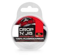 Fox Rage Strike Point Drop N Jig Fluro - Filo in fluorocarbonio, 40 m, diametro: 0,25 mm