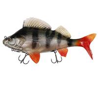FOX Rage Ultra Natural Perch 28cm Giant Replicant Luccio Siluro Esche Morbide