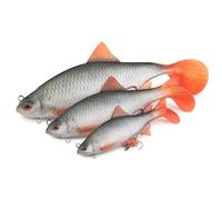 Fox Rage Ultra Realistic Roach Replicant - Pesce in gomma, peso / lunghezza / amo: 80 g/ 18 cm / misura 1/0