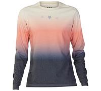 FOX Ranger Dr Mid Ls Jersey Lunar - Uomo - Grigio / Rosa / Beige - Taglia S- modello 2023