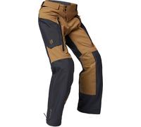 FOX Ranger GORE-TEX ADV Pantaloni tessili da moto, nero/marrone/grigio, Taglia 40