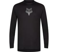 Maglia a maniche lunghe Fox Racing Ranger Fox Head Noir L
