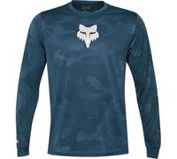 FOX Ranger Tru Dri Ls Jersey - Uomo - Blu - Taglia L- modello 2025
