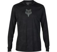FOX Racing - Ranger Tru Dri L/S Jersey - Maglietta da ciclismo L nero