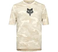 FOX Ranger Tru Dri Ss Jersey - Uomo - Beige / Grigio - Taglia XL- modello 2025