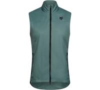 FOX Ranger Wind Gilet da bicicletta da donna, Verde, Taglia S