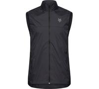 FOX Ranger Wind Gilet da bicicletta, nero, Taglia 2XL