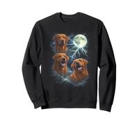 Fox Red Labrador Retriever Moon Dog Lover Felpa