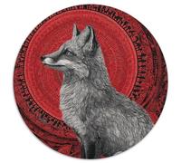 Fox, Red Russian Ornament 1000pcs (67.5x67.5cm) - Puzzle Per Adulti GioGattotolo Fai-da-te
