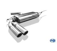 Fox Scarico Sportivo per VW Beetle 16 5C Cabrio 1.2 77kW Sospensioni