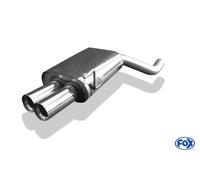 Fox Scarico Sportivo Terminale Di Scarico Per Audi 80 Tipo B4 Quattro 2,8L