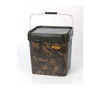 Fox Secchiello Camo Square Bucket 5-10-17lt CARP FISHING CON COPERCHIO .