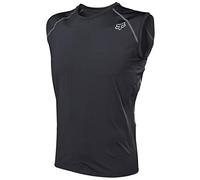 Fox senza maniche camicia sotto-casco Frequency Nero Taglia S