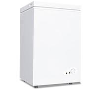 Fox Shack Congelatore petto 3.5 Cu. Mini congelatore profondo, compatto ed efficiente, temperatura regolabile, raffreddamento rapido e 2 cesti inclusi, perfetto per la casa, supermercato, ripostiglio,