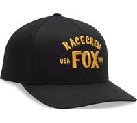 FOX Slogan Cappellino snapback, nero-arancione per maschi