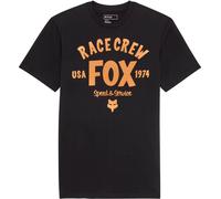 FOX Slogan Premium Maglietta, nero-arancione, taglia S per maschi