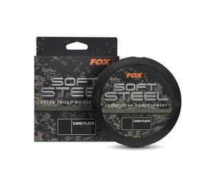 Fox Soft Steel Fleck - Lenza da pesca monofilo, 1000 m, diametro: 0,33 mm, 7,3 kg