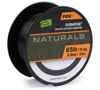 Fox Submerge Naturals Filo Da Pesca Intrecciato Affondante 0,38mm 29,5kg