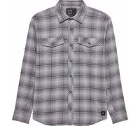 FOX Survivalist Camicia di flanella elastica, grigio, taglia L per maschi