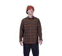 Fox Survivalist Core - Maglietta a Maniche Lunghe, Colore: Marrone Scuro