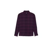 Fox survivalist donna camicia a maniche lunghe nero purple