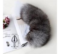 Fox Tail Backyard Fun Anal Plug Chrysanthemum Cat Tail Underwear Plug Anal Adult Female Products Anal Sex Fox Rabbit(D-L)