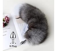 Fox Tail Backyard Fun Anal Plug Chrysanthemum Cat Tail Underwear Plug Anal Adult Female Products Anal Sex Fox Rabbit(D-S)