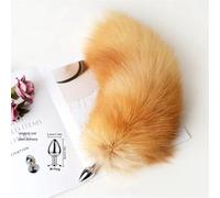 Fox Tail Backyard Fun Anal Plug Chrysanthemum Cat Tail Underwear Plug Anal Adult Female Products Anal Sex Fox Rabbit(B-M)