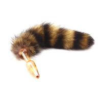 Fox Tail Glass Anal Plug Sex Toy Adult Product For Woman,anal Plug Dog Tails Slave Cosplay Submisson Cat Beads Sex Shop Lesbian(S)