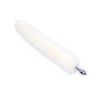 Fox Tail Metal Anal Butt Plug Sex Toys Animal Role Play BDSM Sex Products For Woman Couples Adult Games Erotic Cosplay(White)