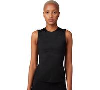 FOX Tecbase Camicia funzionale da donna, nero, Taglia M