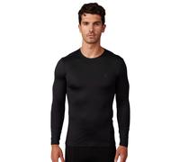 FOX Tecbase LS Baselayer Camicia funzionale, nero, taglia XL per maschi