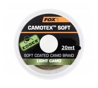 FOX TRECCIATO X TERMINALE CARP FISHING CAMOTEX SOFT DARK e LIGHT CAMO 20mt