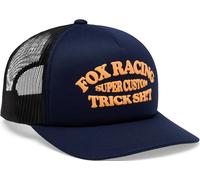 FOX Trick Mesh Cappello da Camionista, blu scuro