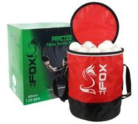 Fox TT Practice Table Tennis Balls & Bag (Pack of 120)