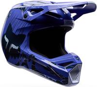 FOX V1 Diffuse Special Edition Casco da motocross giovanile, viola/nero, Taglia Y/S (49/51)