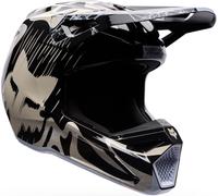 FOX V1 Diffuse Special Edition Casco da motocross, nero/beige, Taglia XL