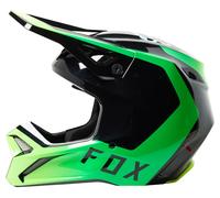 FOX V1 Dpth Mod. 2023 Casco cross Nero/Giallo neon 2XL