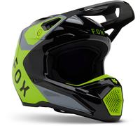 FOX V1 Lean MIPS Casco da motocross, grigio/giallo, Taglia XXL (63/64)