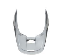FOX V1 Plaic Picco del casco, bianco, taglia L per maschi