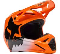 FOX V1 Shield Casco da motocross, arancione, taglia S per maschi