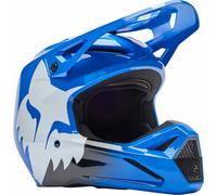 FOX V1 Shield Casco da motocross, blu, taglia M per maschi